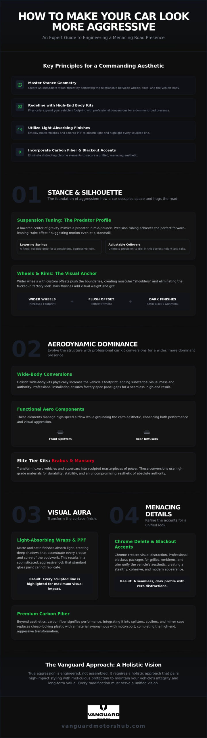 How to Make Your Car Look More Aggressive: The 2026 High-End Styling Guide