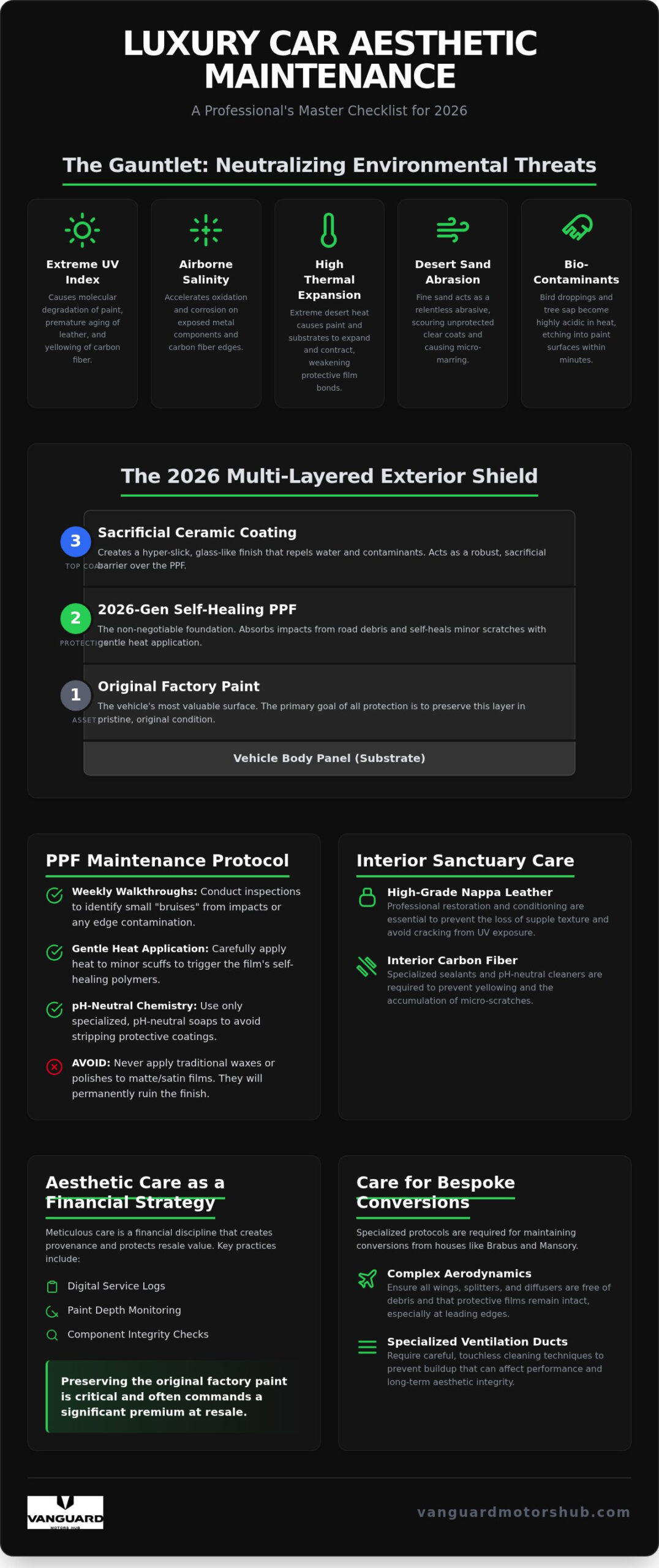 Luxury Car Aesthetic Maintenance: The 2026 Master Checklist for Perfection