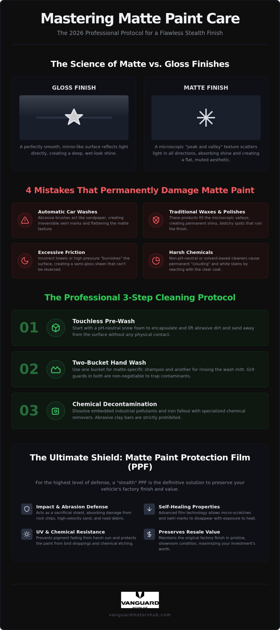 Matte Paint Protection and Cleaning: The 2026 Professional Maintenance Guide
