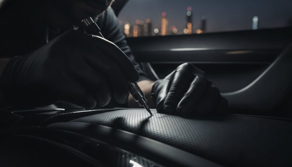 Perforated Leather Seat Repair: The 2026 Guide to Professional Restoration