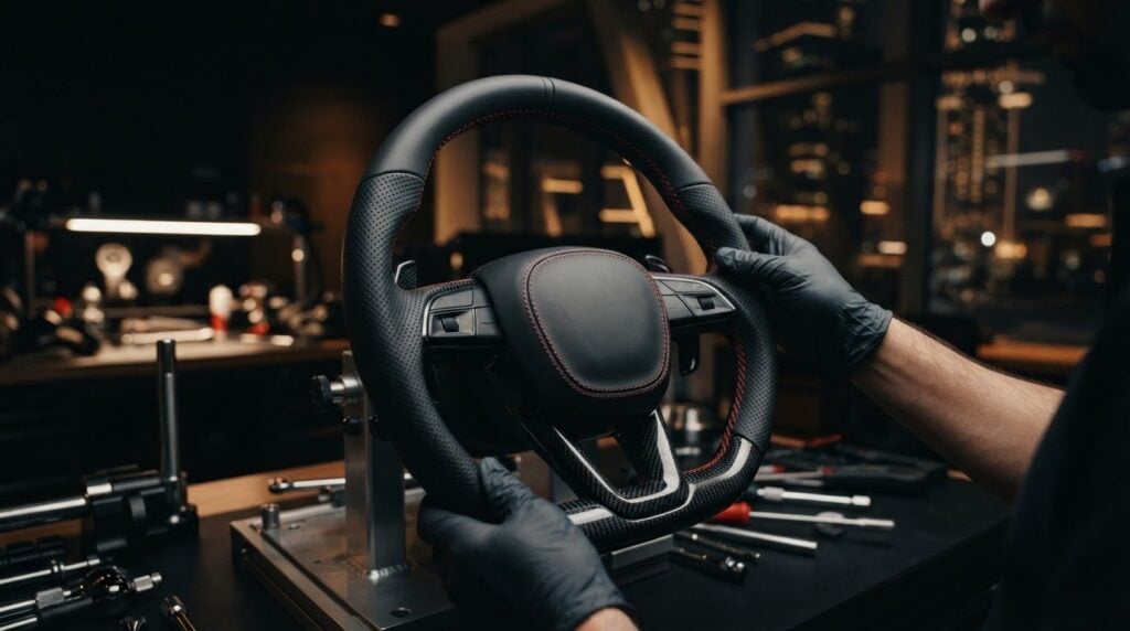 Custom Leather Steering Wheel Retrim: A 2026 Buyer’s Guide