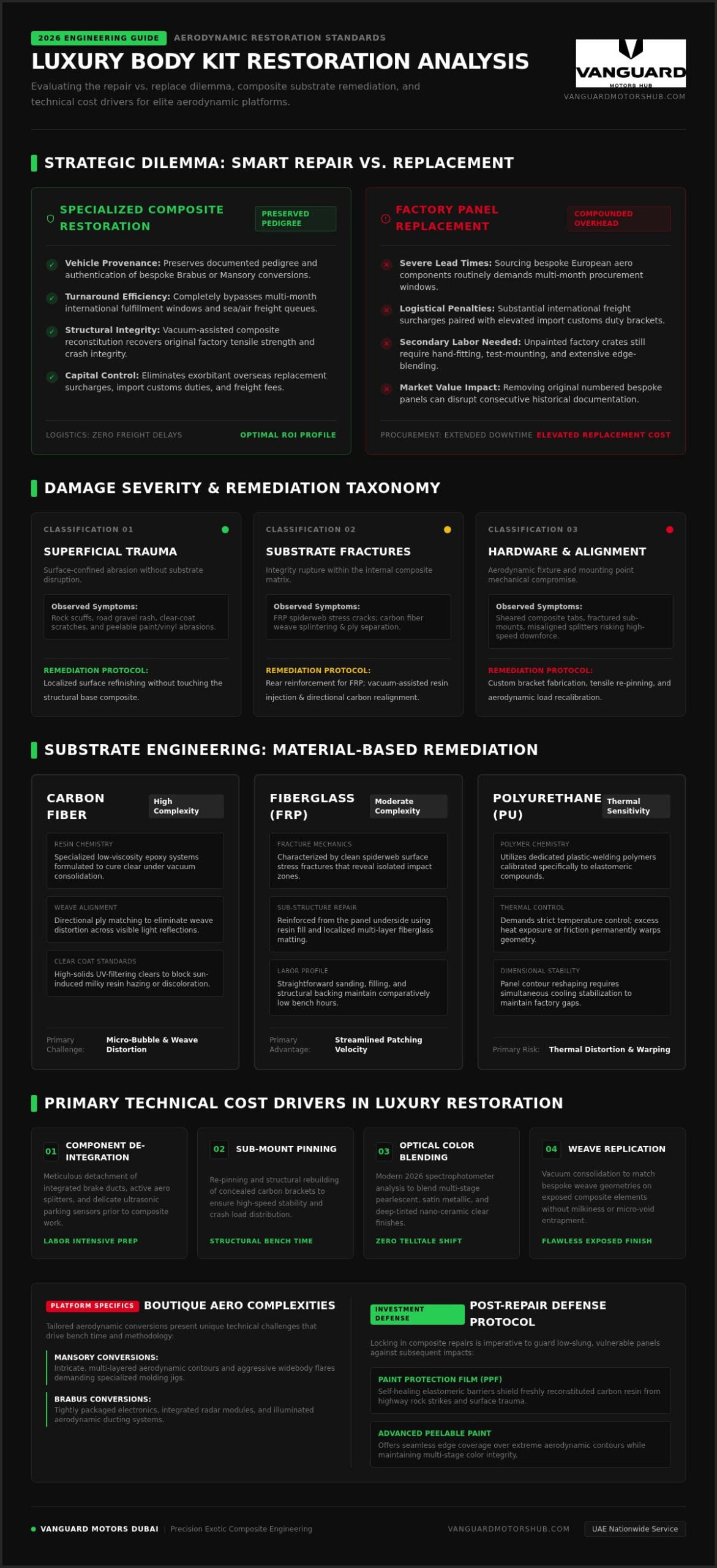 2026 Guide: Luxury Car Body Kit Repair Costs