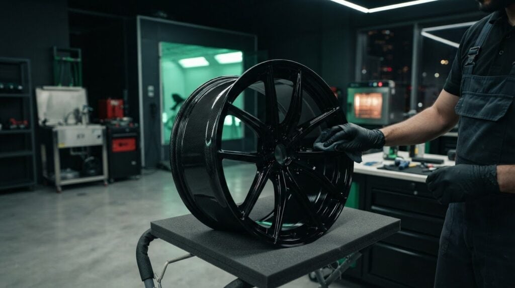 Gloss Black Alloy Wheel Repaint: The 2026 Guide to Flawless Refinishing