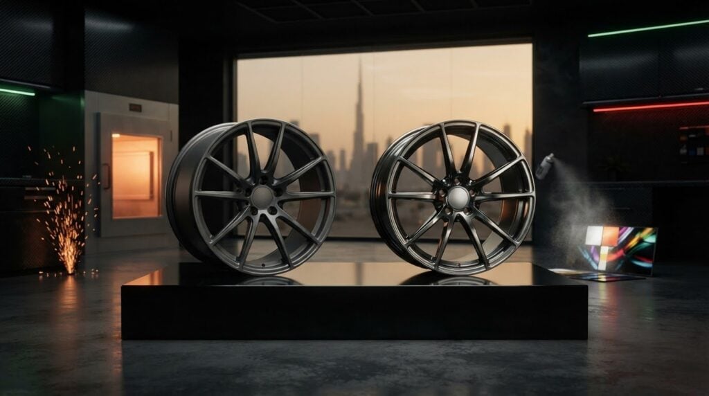 Powder Coat vs Spray Paint Wheels: The Definitive 2026 Comparison Guide